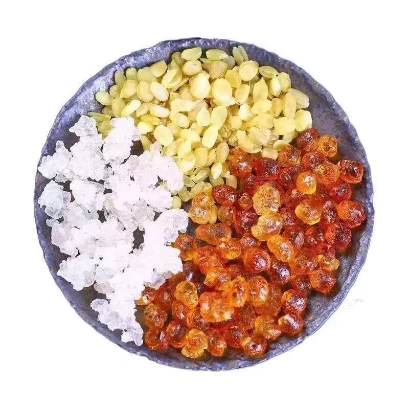 易茗金居桃胶+雪燕+皂角米 滋补养颜组合 雪燕150g+桃胶200g+皂角米200g 桃胶雪燕皂角米各1罐 共 550g*3罐