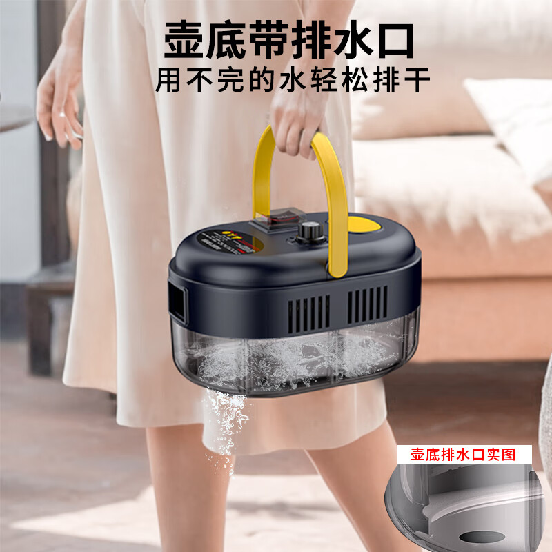 思美达高温高压蒸汽清洁机家用厨房油烟机清洗神器多功能商用洗车机 【豪华配】黑黄色【一机多用+14件全套】 黑黄色-彩盒豪华套装