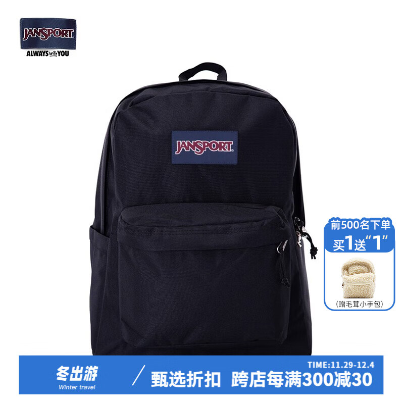 JANSPORT杰斯伯双肩包男旅行背书包女休闲学生校园情侣 