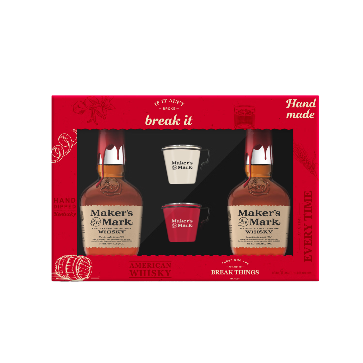 ���񲨱���ʿ�ɣ�MAKER'S MARK�������� ���װ375ml*2 ������������ ��ʿ��������˽�����
