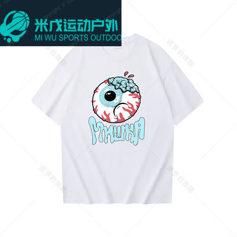 木兰旅mishka大眼球t恤mishka大眼球潮牌 春季创意眼球