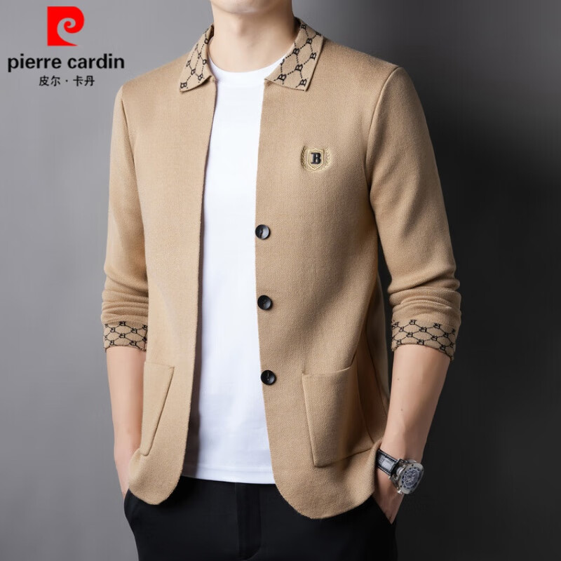 Ƥ��������pierre cardin��Ʒ����ë��֯������ʿ������¿������ë����װ��������ë�� ���� 180