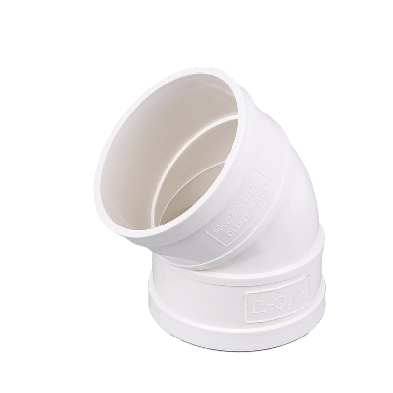 太铸 pvc-u45度弯头 塑料排水管pvc45°弯头排水管件 单位:个 φ200