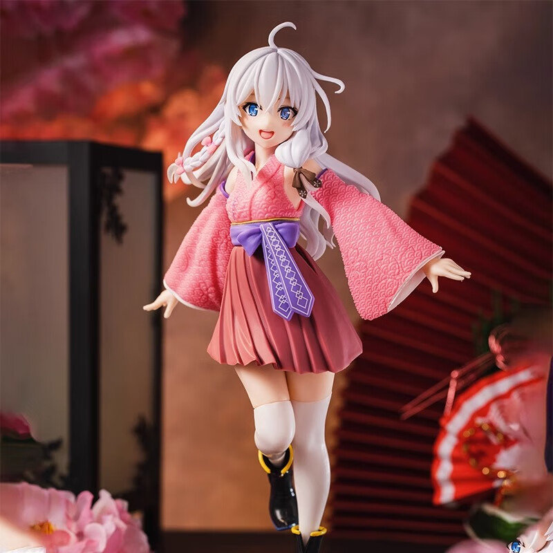 魔女之旅伊雷娜和服手办 二次元美少女动漫模型摆件女生礼物周边 樱花