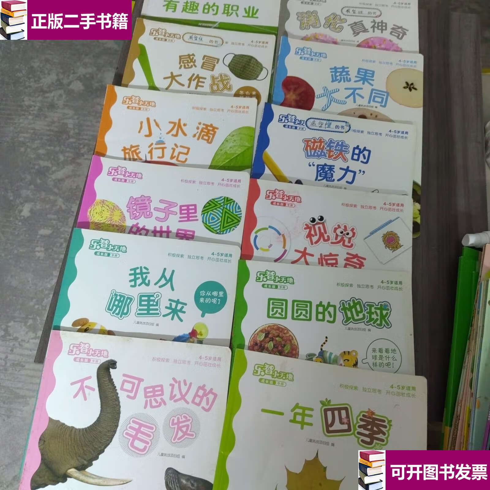 【二手9成新】乐智小天地成长版中班班(12本合售) /儿童挑战项