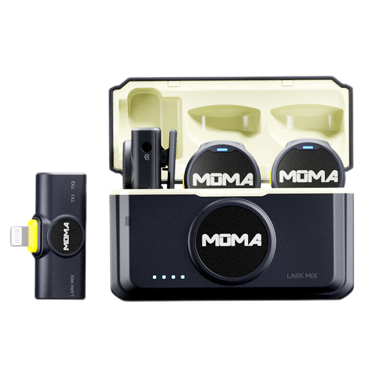 ����LARK MIX���������˷�ֱ����˷�����ר�ý��������������ֻ����vlog����ɷ�΢С��Ŧ����˷� ��ȫ��Ͱ�������+�ֻ��� �������� ���� 649.4Ԫ(������)