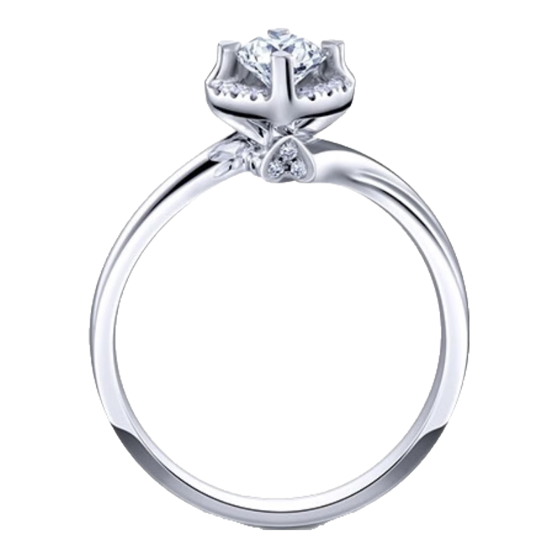 I Do�����ơ�Be My Loveϵ��18K����ʯ��ָ Ť��Ů��������ս�������  11��/18K��/30��/SI/I-J��Ȧ��2 9863Ԫ