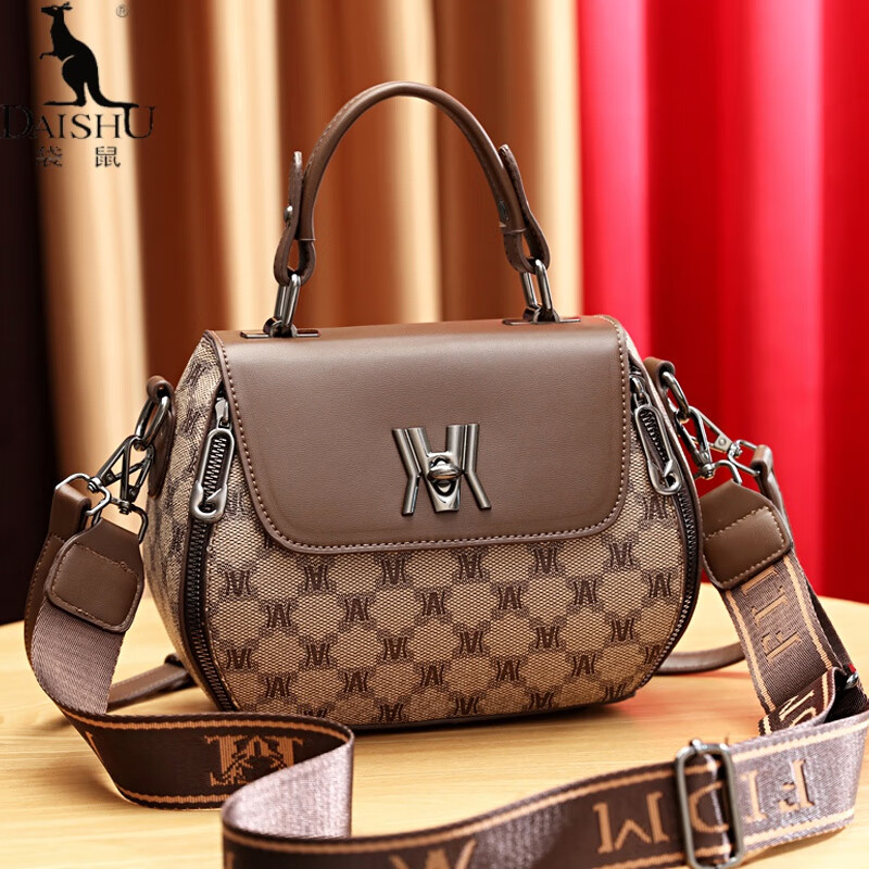 袋鼠轻奢女包品牌包包女手提小包2斜挎包送老婆女朋友情人节生日礼物