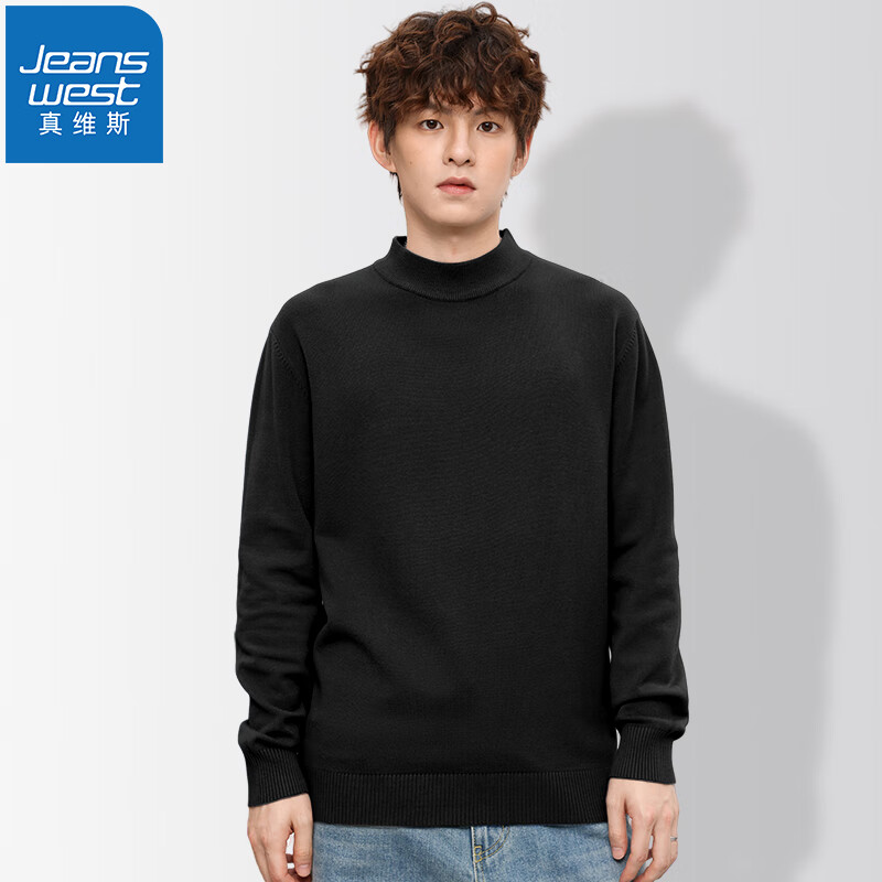 ��ά˹��JEANSWEST��ë�����ﶬ�¿���֯���������������ڴů�ٴɫ�����ë���� �ڣ�����죩 2XL(�Ƽ�150��-170��)