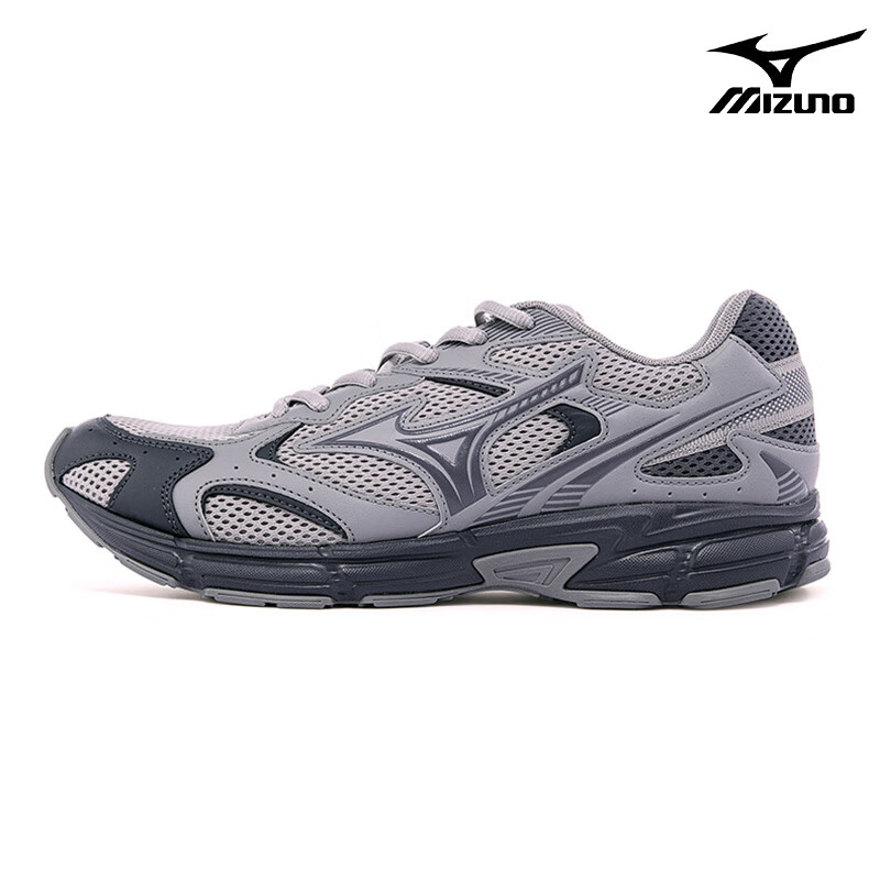 美津浓（MIZUNO）SPEED 2K男鞋女鞋春夏新款经典慢跑鞋轻量缓震透气鞋运动跑步鞋 【SPEED 2K】冷灰/中灰 42.5 建议拍小半码