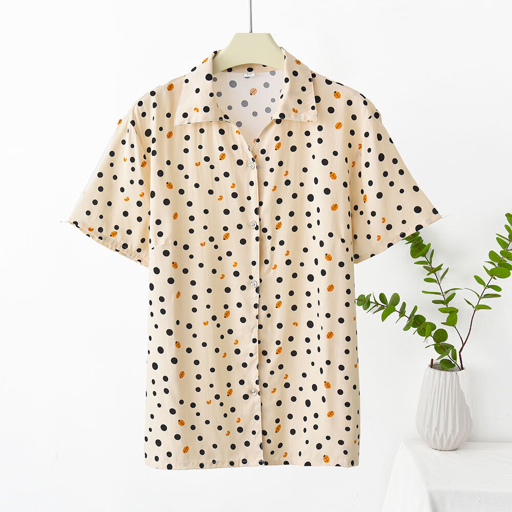 棉绸短袖立领女老年棉绸女2024夏季装宽松大码人造棉短袖开衫上衣