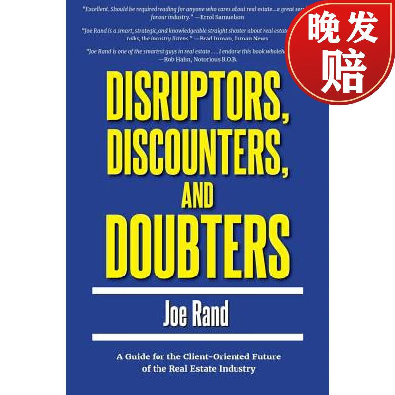 【4周达】disruptors, discounters, and doubters: a guide for the