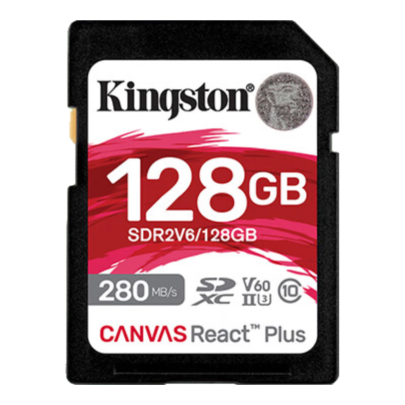 ʿ٣Kingston128GB SD洢 U3 V60 4K ڴ濨 280MB/s д100MB/s ΢/