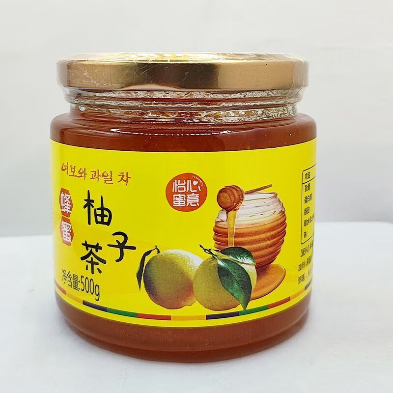 映棠怡心蜜意蜂蜜柚子茶500g瓶装 1瓶