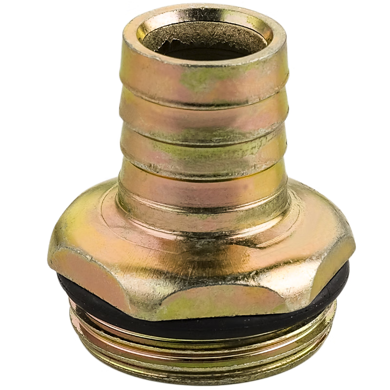 消防软管卷盘一寸接头试水接头铁铜接头dn25宝塔嘴软管配件接头 dn25