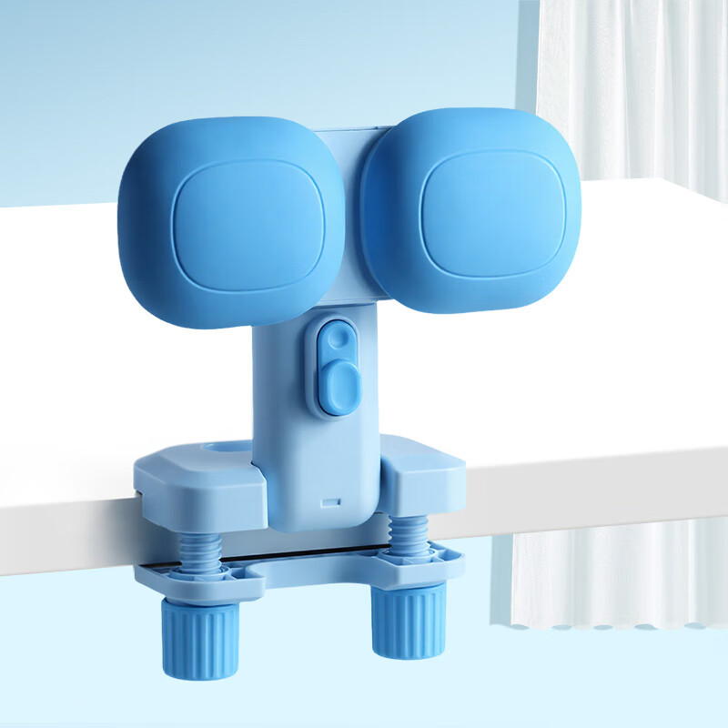 语季可托下巴坐姿器防低头翻转隐藏脖子抬高器写字姿势小学生儿童正姿写作业书写托脖读书架保护架夹 【全新升级可托下巴】夹桌款-粉色