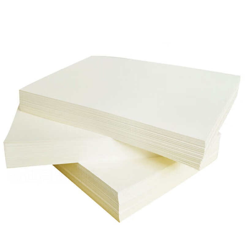 开8k四开a4美术16k全开联考儿童考试专用绘画160g [本色80张]8k水粉纸