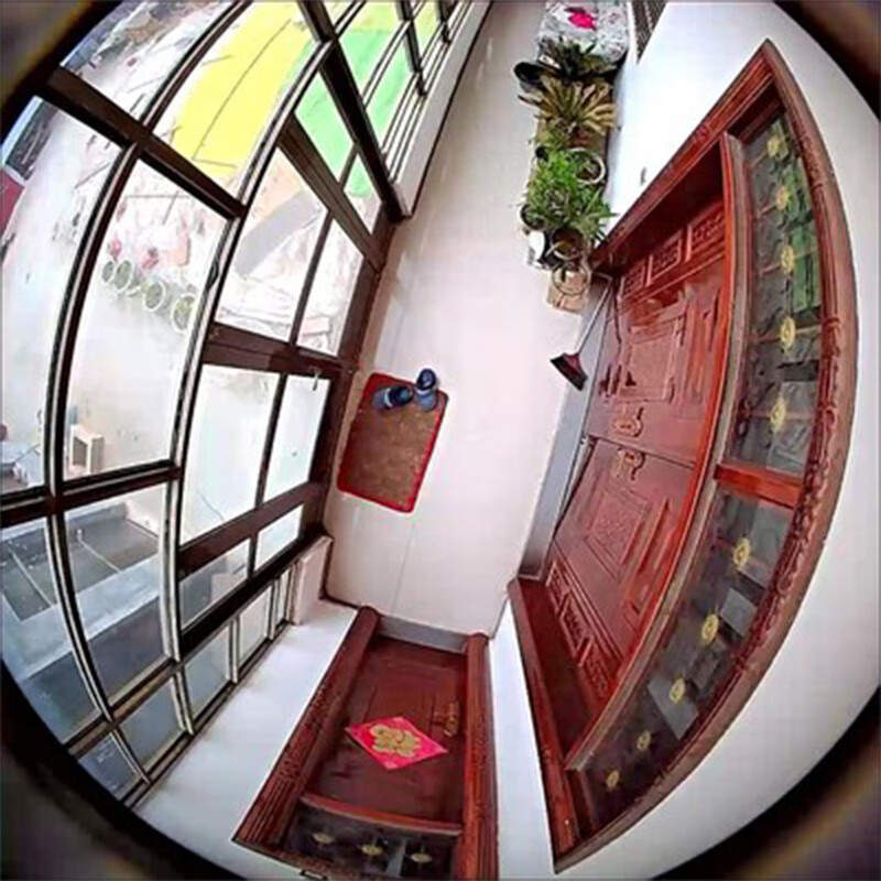 九品胜世360全景电灯头摄像头家用高清无线wifi灯座摄影无死角监控器