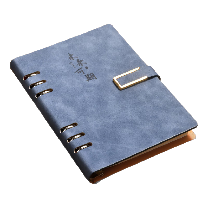 舒星 A5活頁本筆記本本子160張新款日歷記事本商務辦公可拆卸工作會議記錄本禮盒學生高顏值日記本