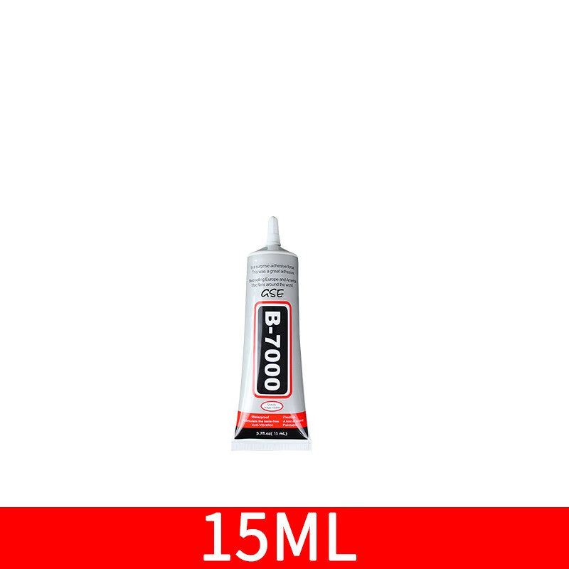 东星b7000胶水手机屏幕粘合胶粘后盖边框密封胶t维修黑色胶沾塑料屏贴