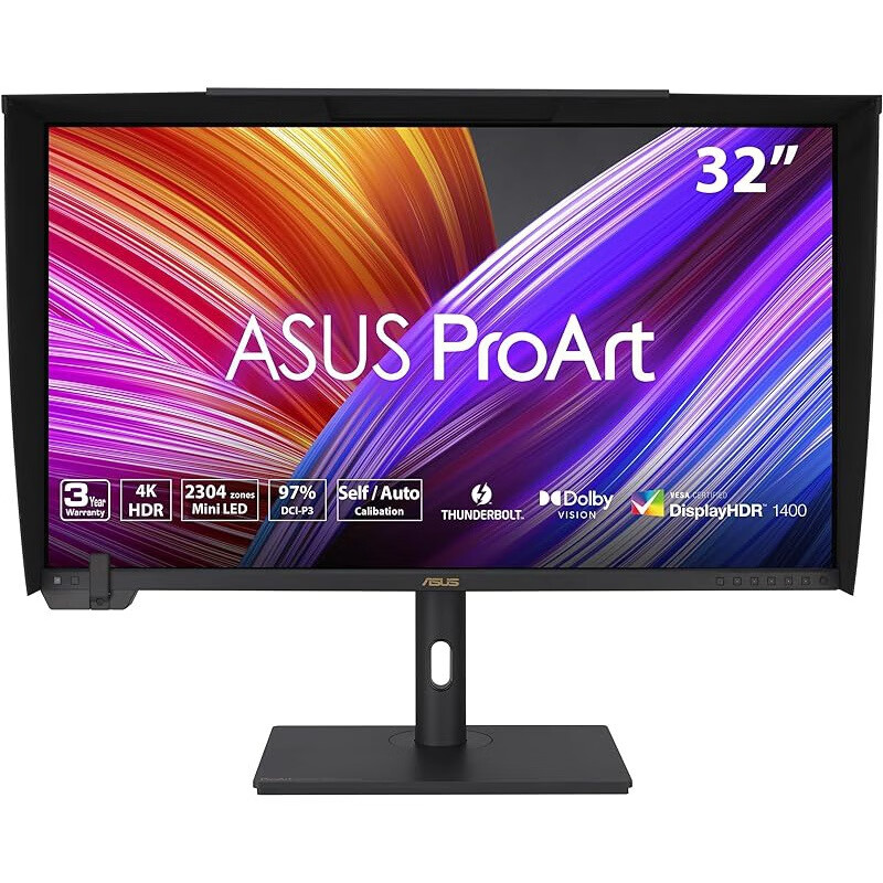 华硕 ASUSProArt Display PA279CV 27“4K HDR超高清（3840 x 2160）显示器 22" 4K Mini LED Thunderbo