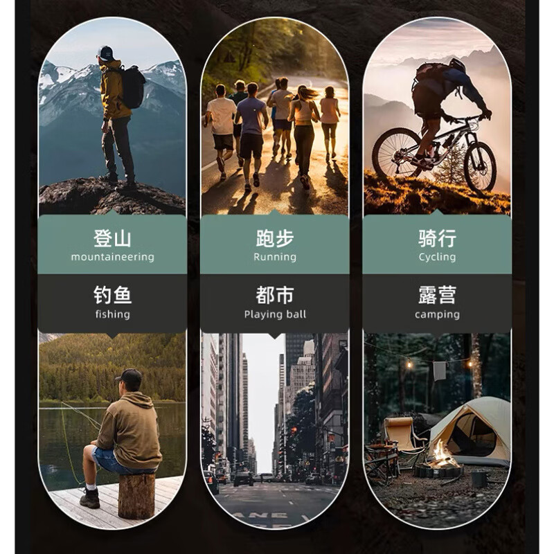 骆驼(CAMEL)冲锋衣男2025新款户外三合一可拆卸防风防水登山服夹克外套潮 黑色(三合一可拆卸内胆) 5XL 215-230斤