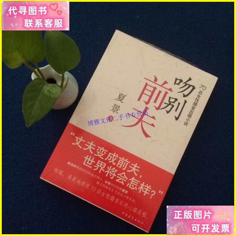 【二手9成新】吻别前夫 /夏景 中国青年出版社
