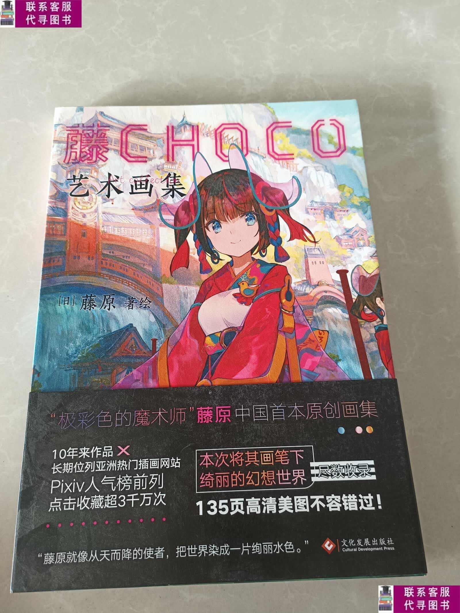 【二手9成新】藤choco艺术画集 /藤原 文化发展出版社