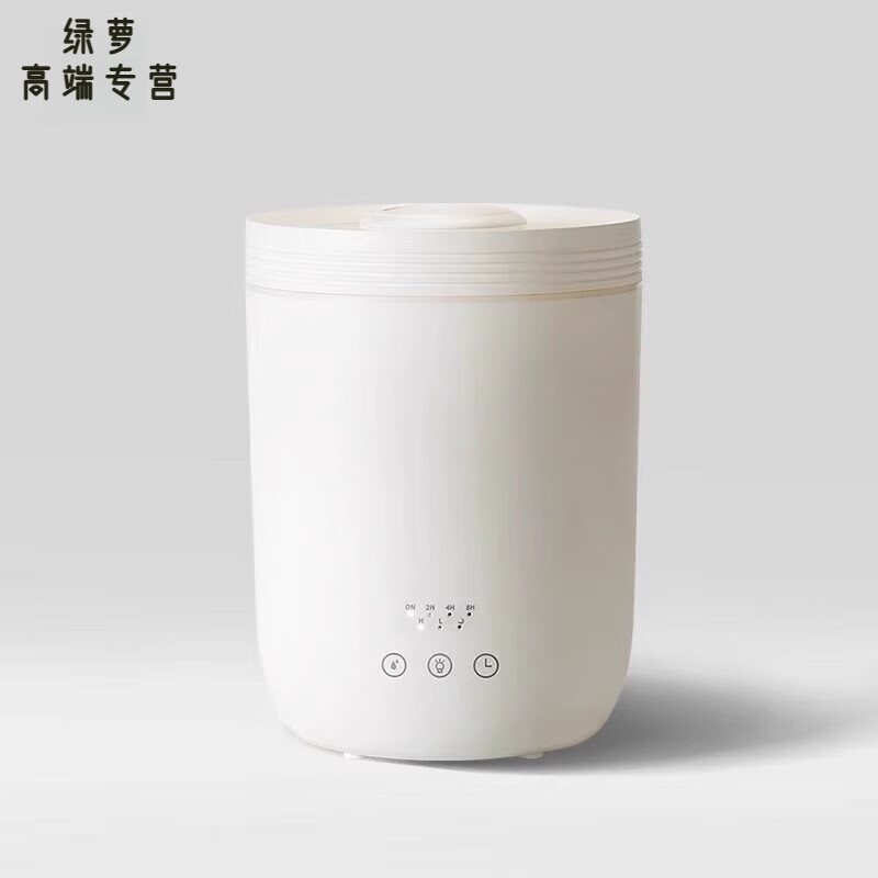 语森忆日本进口空气加湿器家用卧室桌面大雾量大容量孕妇婴儿全屋神器 白色