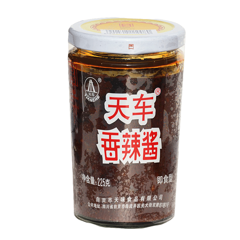 天车牌香辣酱麻辣拌饭面下饭菜佐餐烤肉回锅肉酱料四川自贡味 香辣酱