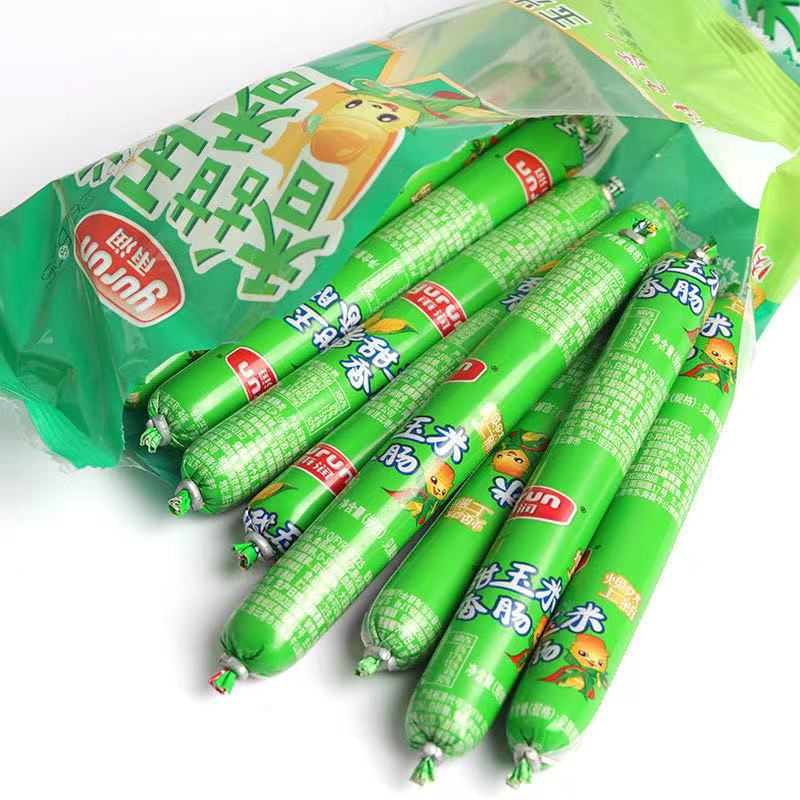 雨润火腿肠香甜玉米肠泡面搭档即食肠类 香甜玉米肠240g*3