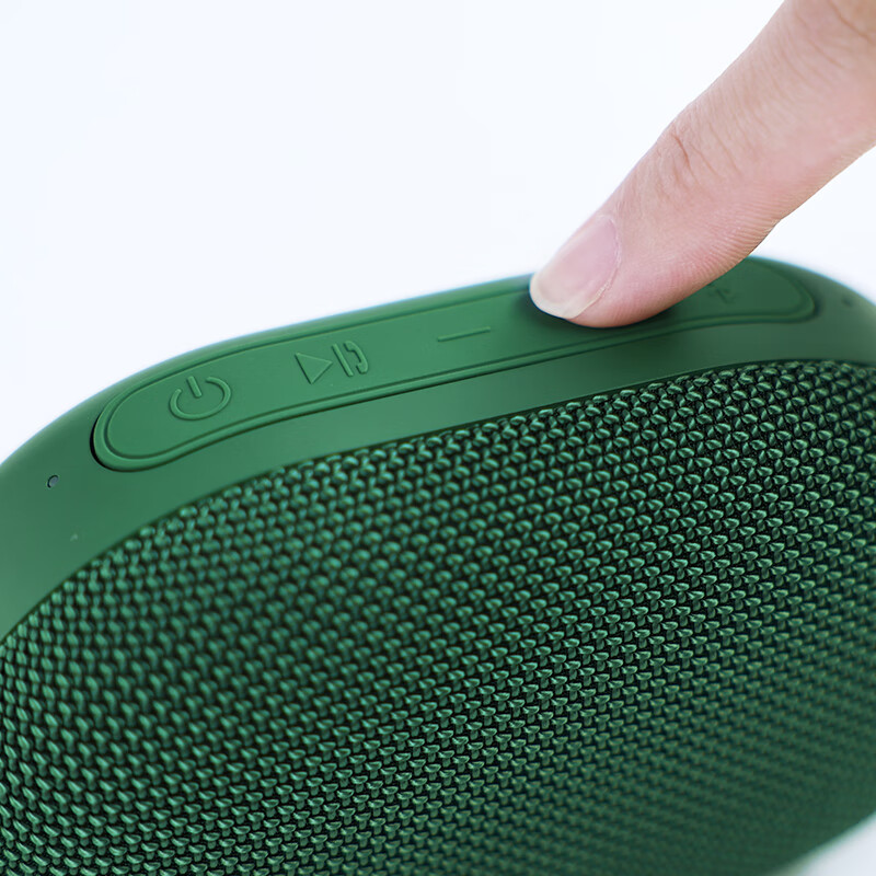 ALLWAYPBT003户外便携蓝牙音响低音炮迷你小型音箱露营爬山随身听防水高音质自行车骑行小钢炮超长续航  PBT003绿色便携蓝牙音箱