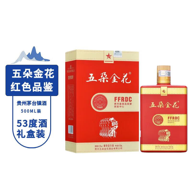 中国五朵金花酒图片