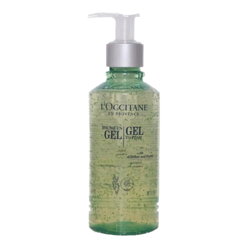 歐舒丹L&aposOCCITANE L&aposOCCITANE 蠟菊晚間重啟精華油30ml 青瓜百里香潔面啫喱200ml