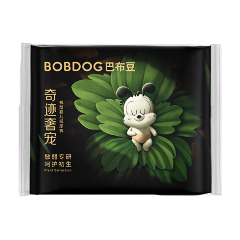 BoBDoG 巴布豆 奇迹奢宠拉拉裤 L码 6片