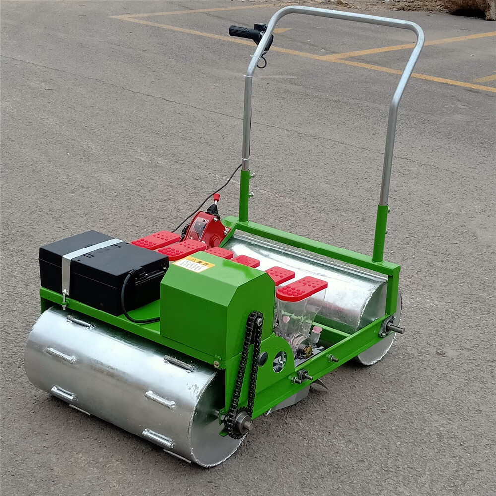 苜蓿草材精量播种机 电动款小颗粒精播机 播种盒可灵拆卸 人力手推款