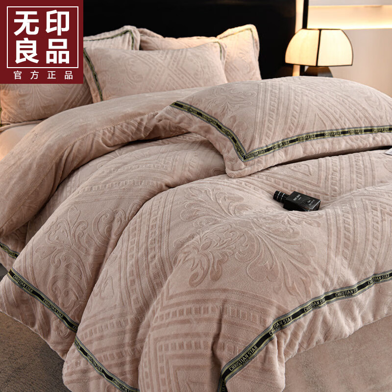 ڲӡƷߵţļ˫޶ɺޱ׼޴ִƷ ŷʽ-ͩӡ±ů  1.8mļ-200x230cm