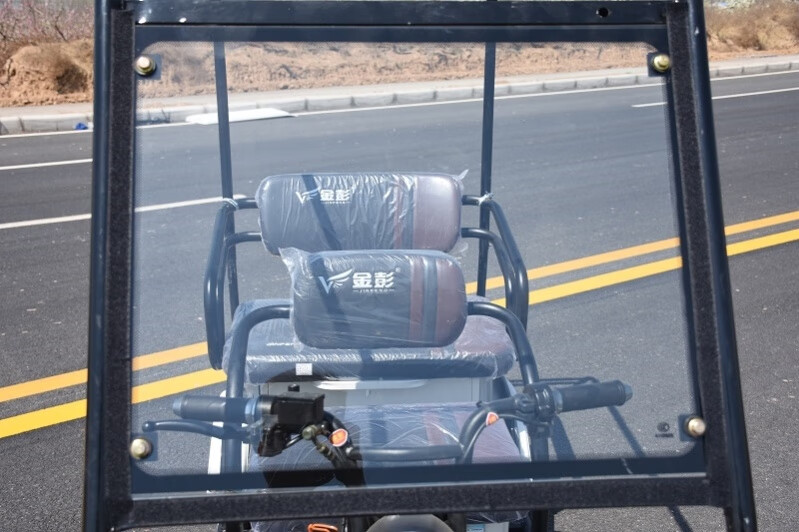 提利昂大安罗纳多三轮车电动车棚休闲小型老年小巴士遮阳棚雨棚蓬