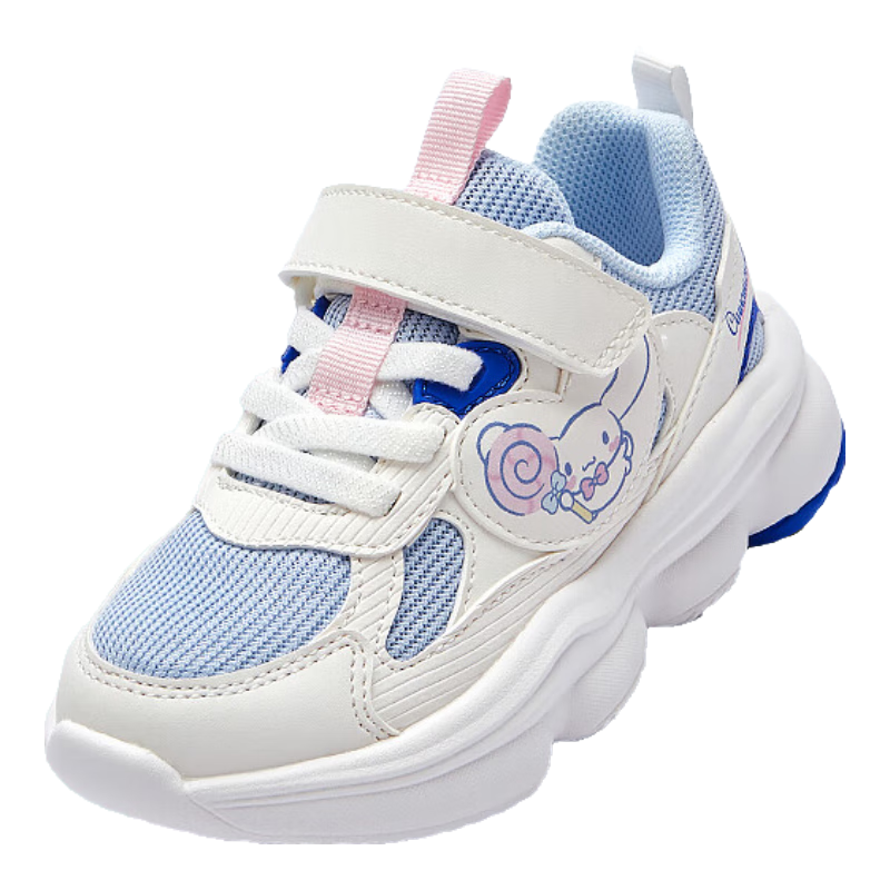 巴拉巴拉库洛米玉桂狗三丽鸥童鞋儿童运动鞋秋冬女童鞋子透气网布