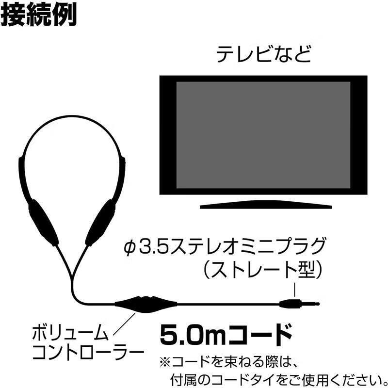 铁三角（Audio-technica）【日本直邮 日本发货】头戴式有线耳机 音乐电影观赏用 智能手机用 便携式耳机 ATH-P100LV【黑色】