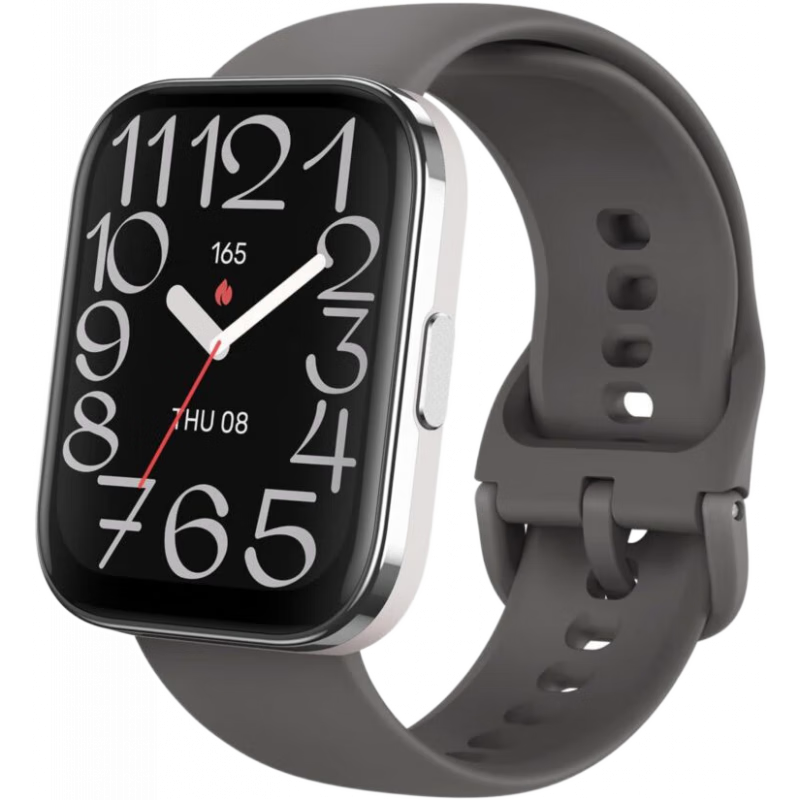 華米躍我Bip 5 Unity智能手表運(yùn)動手表健身追蹤器健康監(jiān)測心率睡眠監(jiān)測（24年新款） 黑色