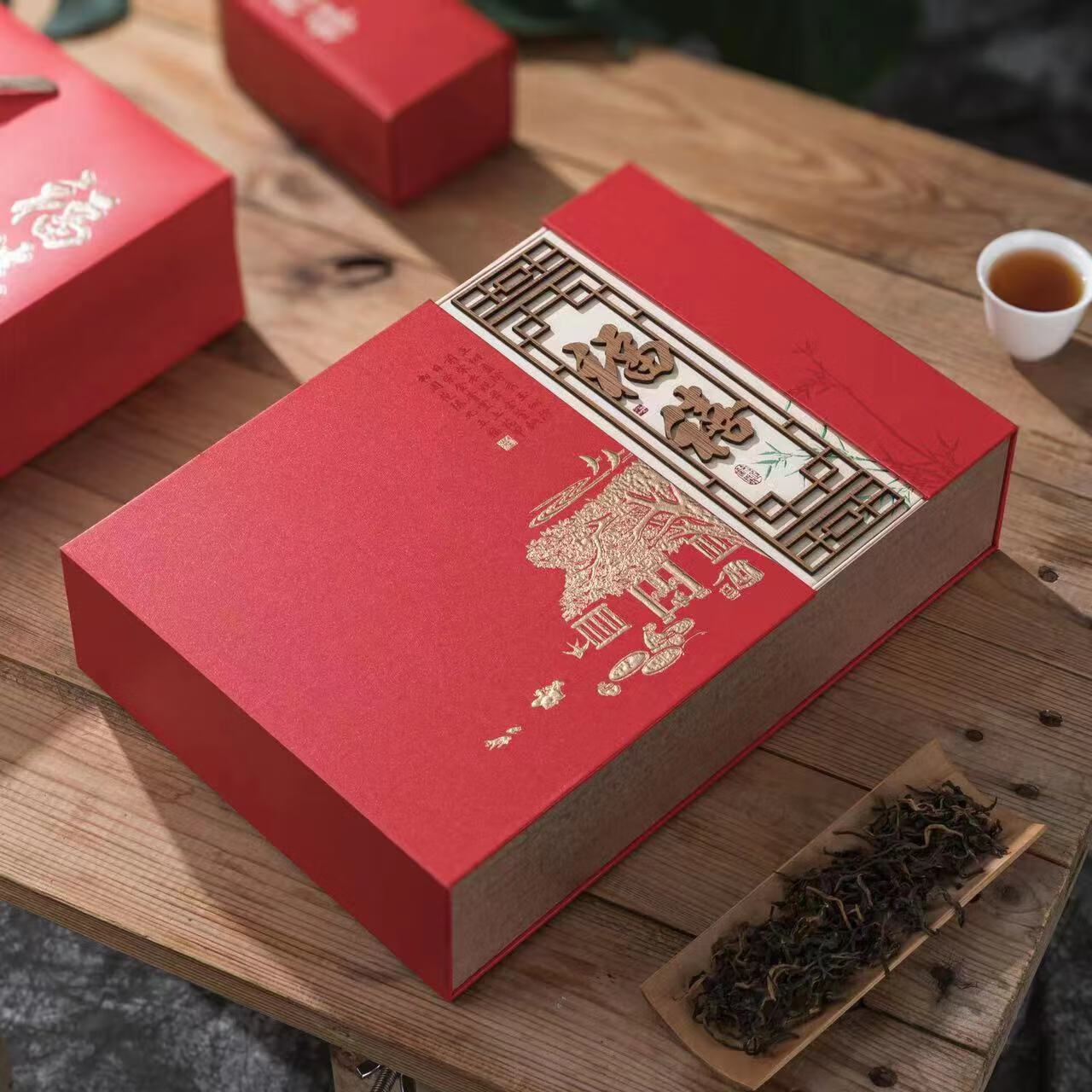崂卓 崂山红茶礼盒装2024新茶250克罐装 手工红茶蜜香型 山东青岛特产