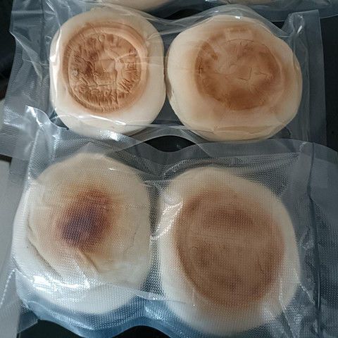 石磨苕老款石磨火烧饼原味麦香老式潍坊杠子头火烧高密姚哥庄硬面无