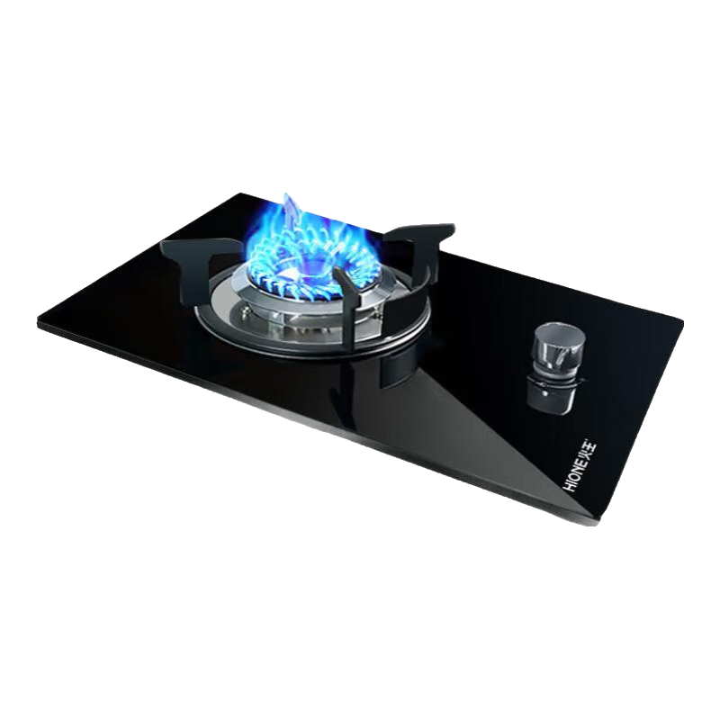 火王燃?xì)庠顔卧蠲簹庠?液化氣天然氣可選 鋼化玻璃臺(tái)嵌兩用防風(fēng)節(jié)能爐具5.2kW猛火灶JZT-1Q1/2501 5.2kW猛火單灶(天然氣12T)