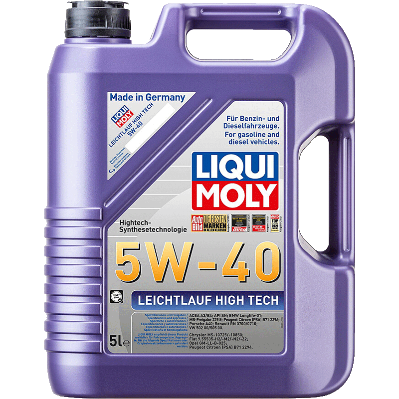 ��ħ��LIQUI MOLY���¹�ԭװ���� �߿Ƽ�������� 5W-40 SP A3/B4�� 5L ������Ʒ