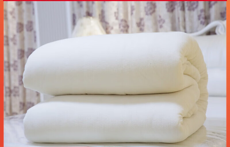 妙普乐新疆石河子棉被 新疆手工棉花被长绒棉纯棉被芯学生订制加厚冬被 2斤 120x150里侎