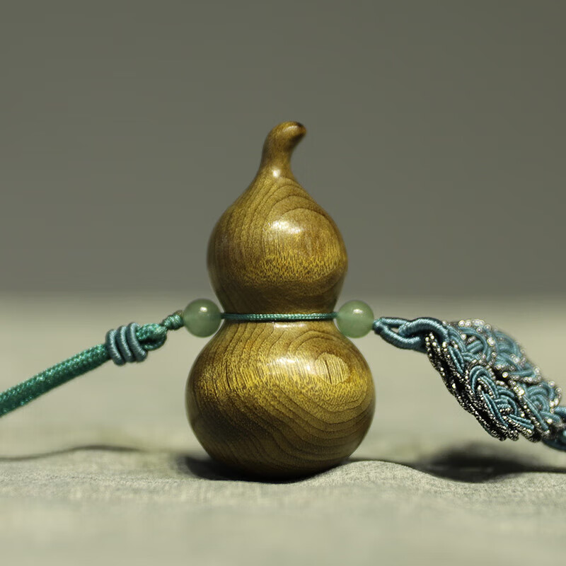 t&u金丝楠木葫芦手把件男士把玩福禄汽车挂件盘玩生日礼物送男友长辈