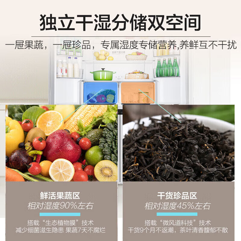 风冷冰箱哪个品牌好?实测这4款节能高效,食材新鲜更持久-图片1