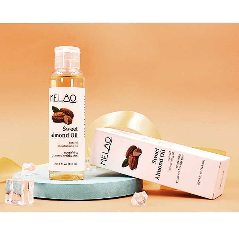 克拉跨境按摩基础油冷压甜杏仁油面部精油护理护发精油卸妆油现货批发