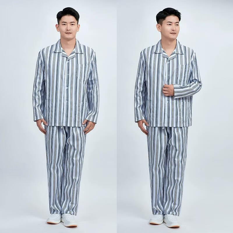病号服纯棉卧床病人服长袖患者服病员服舒适透气医院住院患者病服